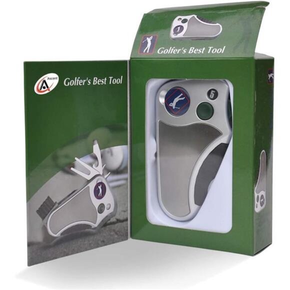 Best Tool Golf Multitool All-IN-ONE - Stroke Counter, Divot Repair - Picture 2 of 14